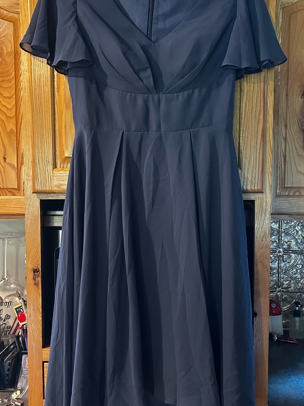 Women’s JJ’s House/Wedding Mom Of The Groom Dress/ Color Is stormy